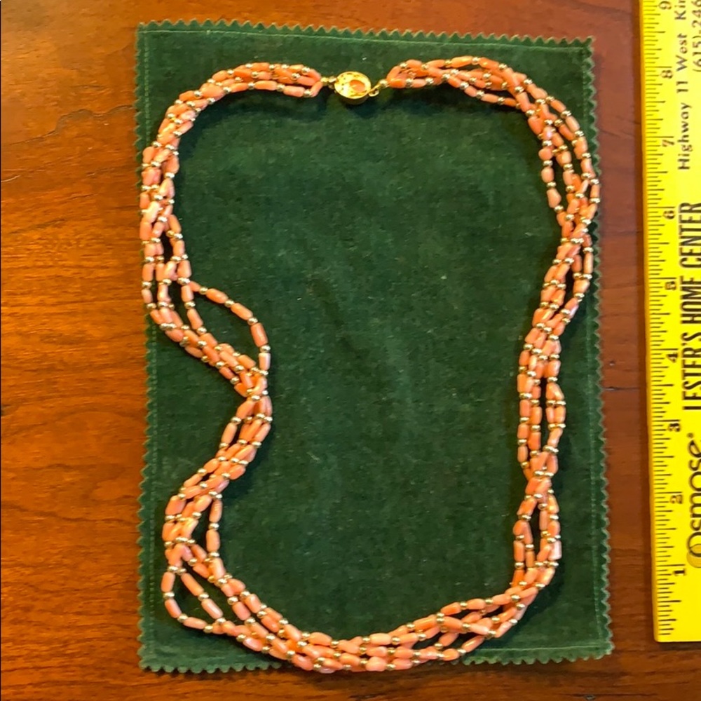 Coral necklace